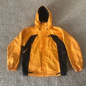 North Face Hyvent Jacket Hooded Men’s Large TNF